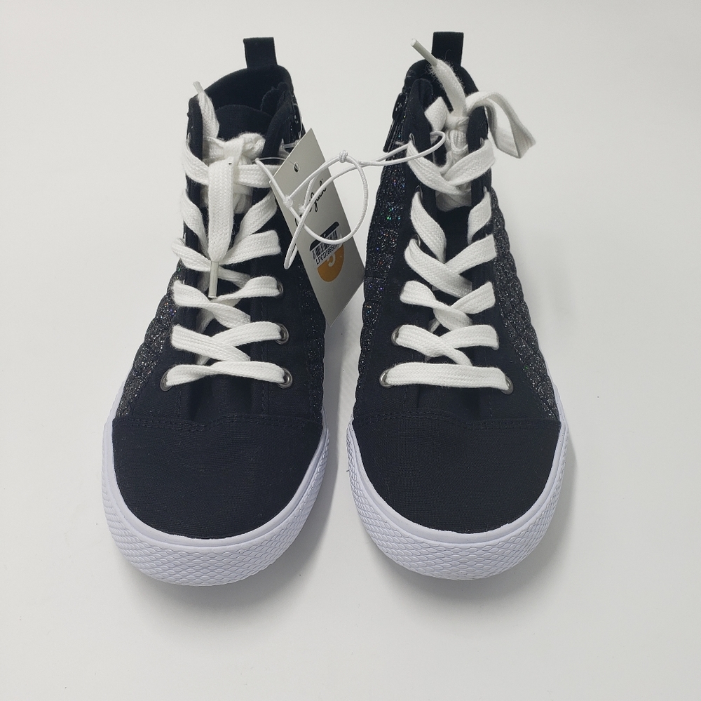 Girls' Alicia Glitter High Top Sneakers